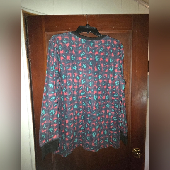 Crazy Train Multicolor Long Sleeve Top - Picture 2 of 3